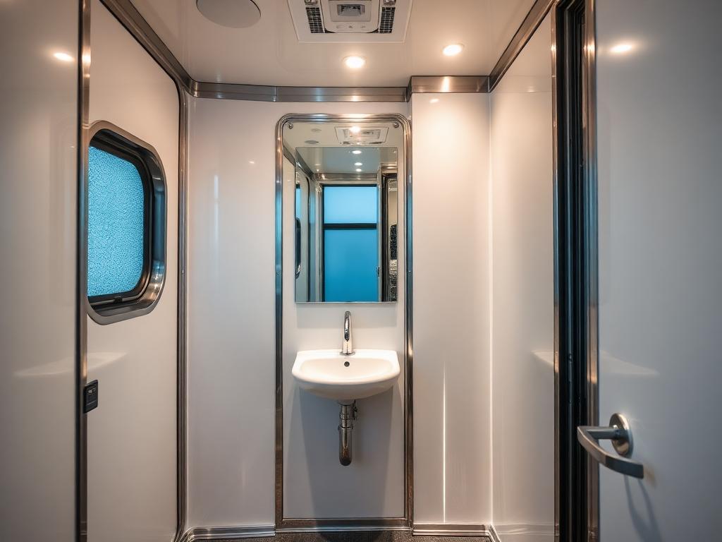 Luxury Restroom Trailers in Siler City, NC
